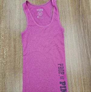 VS Pink. Ribbed Tank. PINK by Victoria's Secret